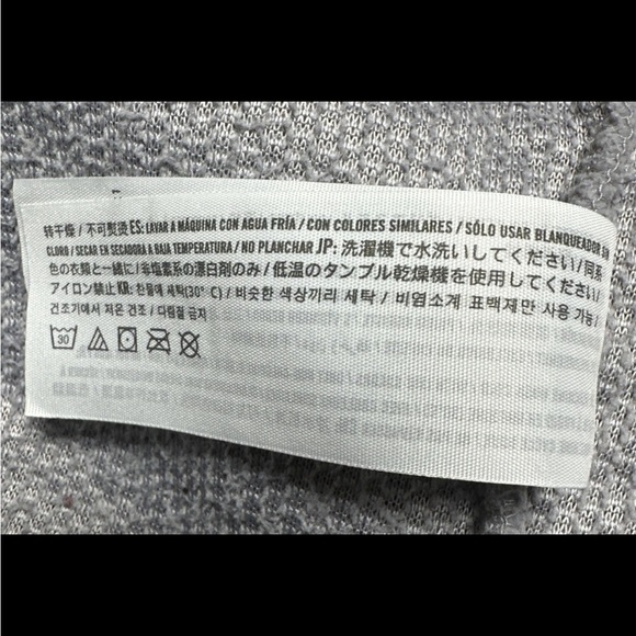 Abercrombie & Fitch Gray Crew Neck Sweater Women’s Half Zip Sherpa Pullover - Picture 9 of 9